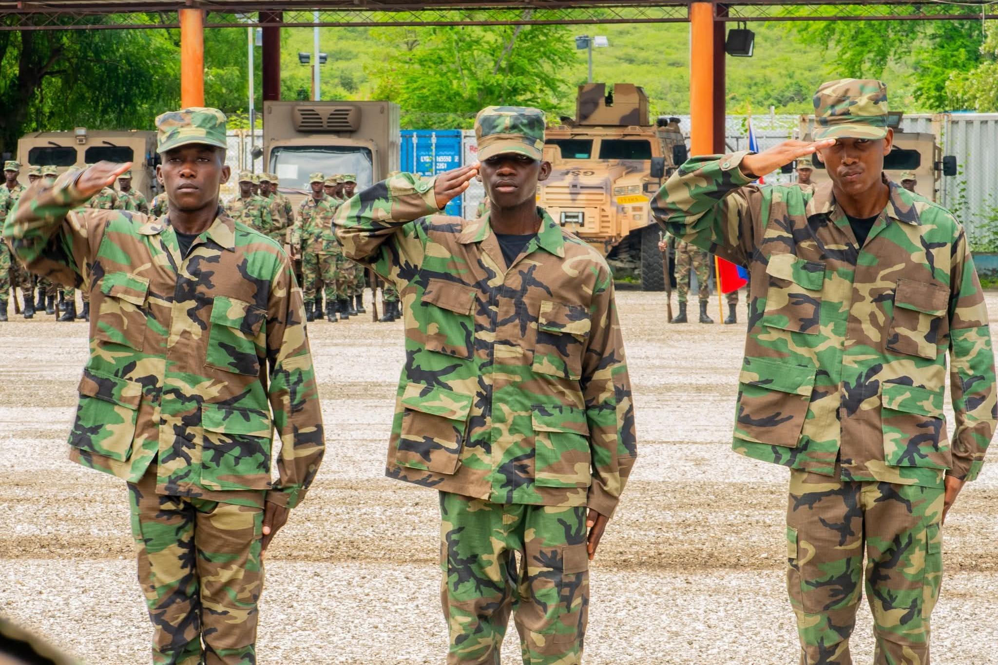 Fils-Aimé annonce une nouvelle doctrine pour les Forces armées d’Haïti